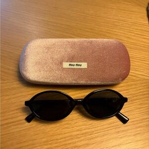 AUTHENTIC Miu Miu Black Sunglasses